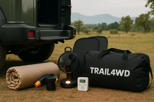 Trail4WD Gear Inflatable Mattress with Pump – Car Camping Bed