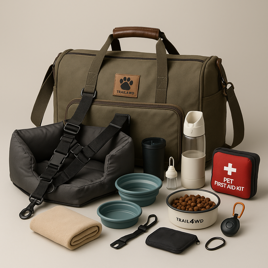 Pet Travel Combo – Paw Edition | Dog Adventure Kit