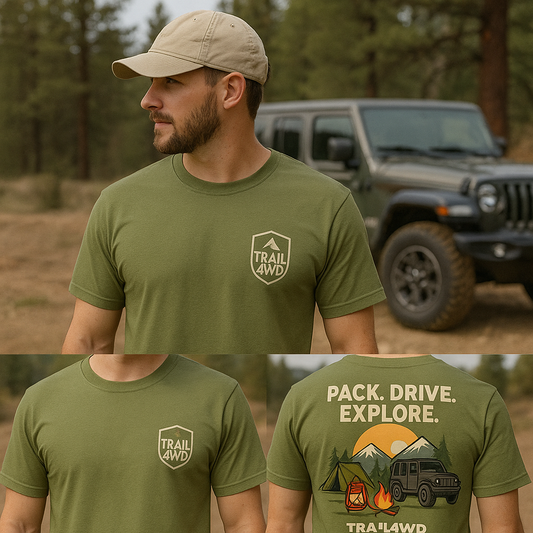Trail4WD Tees | Overlanding Adventure T-Shirt Combo