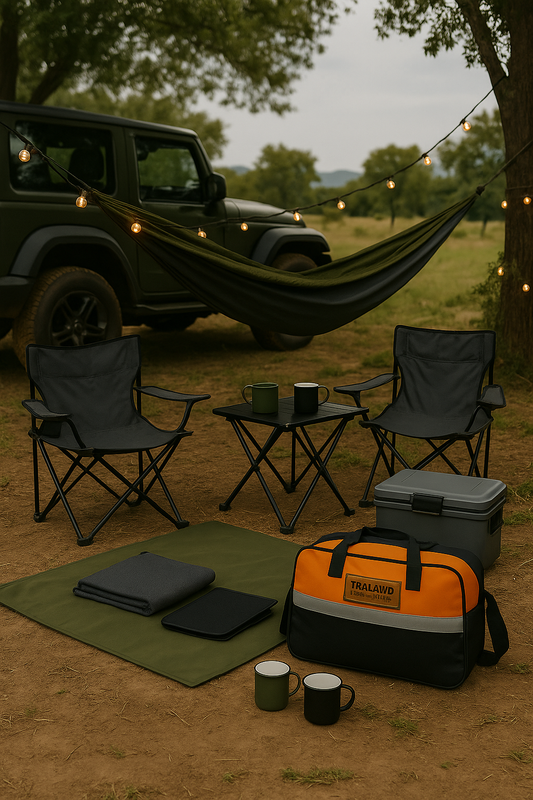 Trail4WD Gear Adventure Essentials Combo – Camping Kit for SUVs