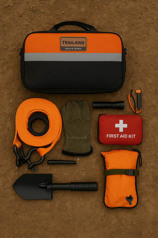 Trail4WD Gear Safety & Rescue Combo – SUV 4x4 Recovery Kit for Thar, Jimny, Hilux
