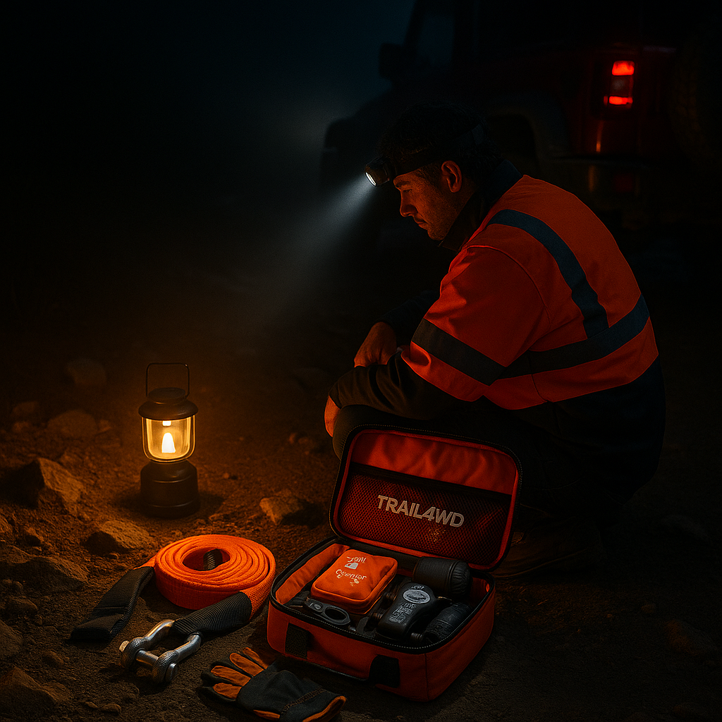 Trail4WD Gear First Aid Kit and Gloves – Overlanding Safety