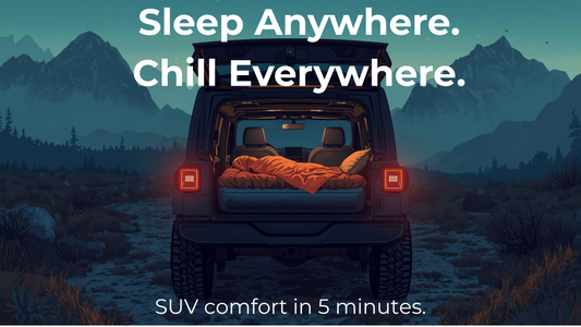 Sleep & Chill Combo: Turn Your SUV Into a Trail Camper