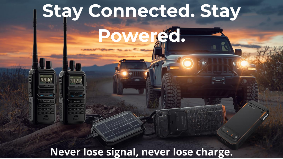 Tech & Power Combo: Stay Connected & Powered on the Trail