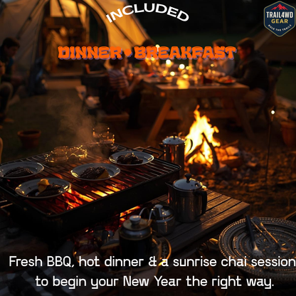 New Year Camping – Trail4WD Riverside | Pet-Friendly | Private Camp