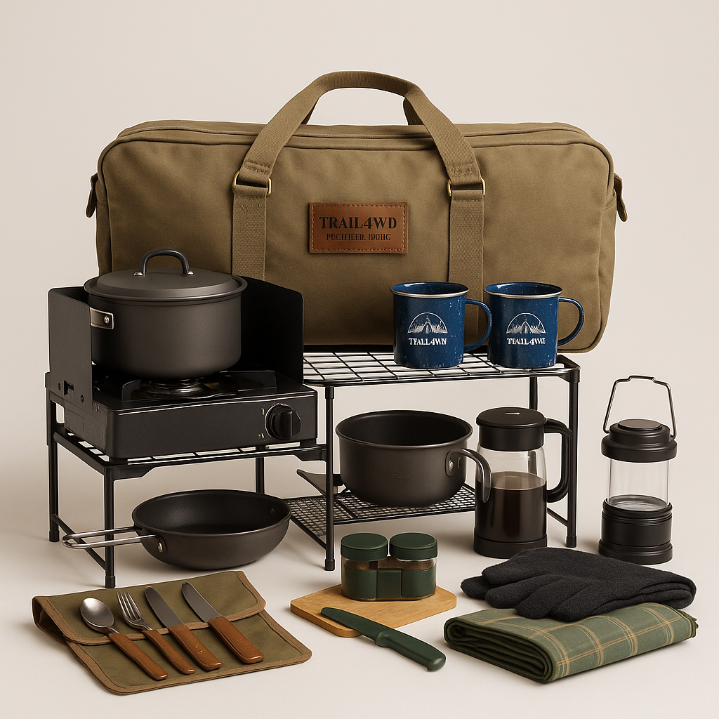 Cook & Camp Combo | Portable Kitchen Kit for Outdoors