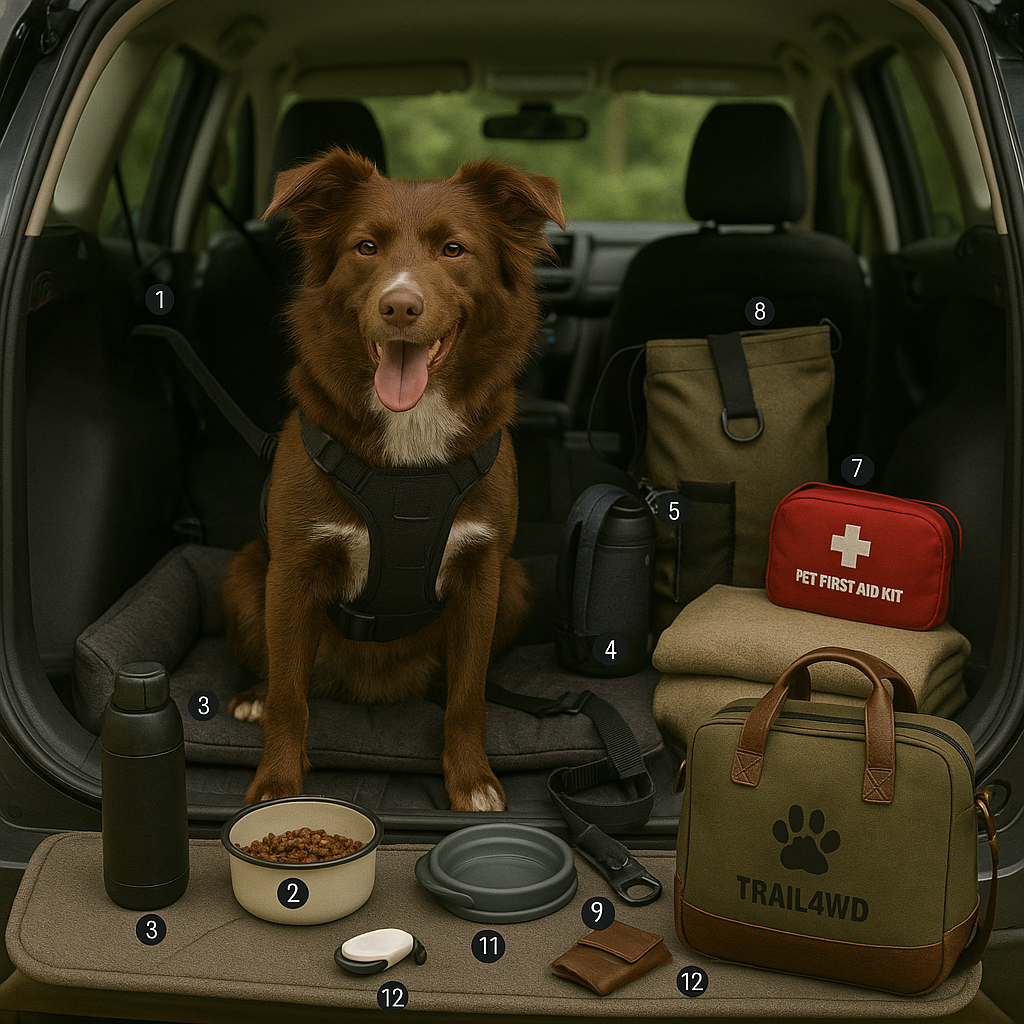 Pet Travel Combo – Paw Edition | Dog Adventure Kit