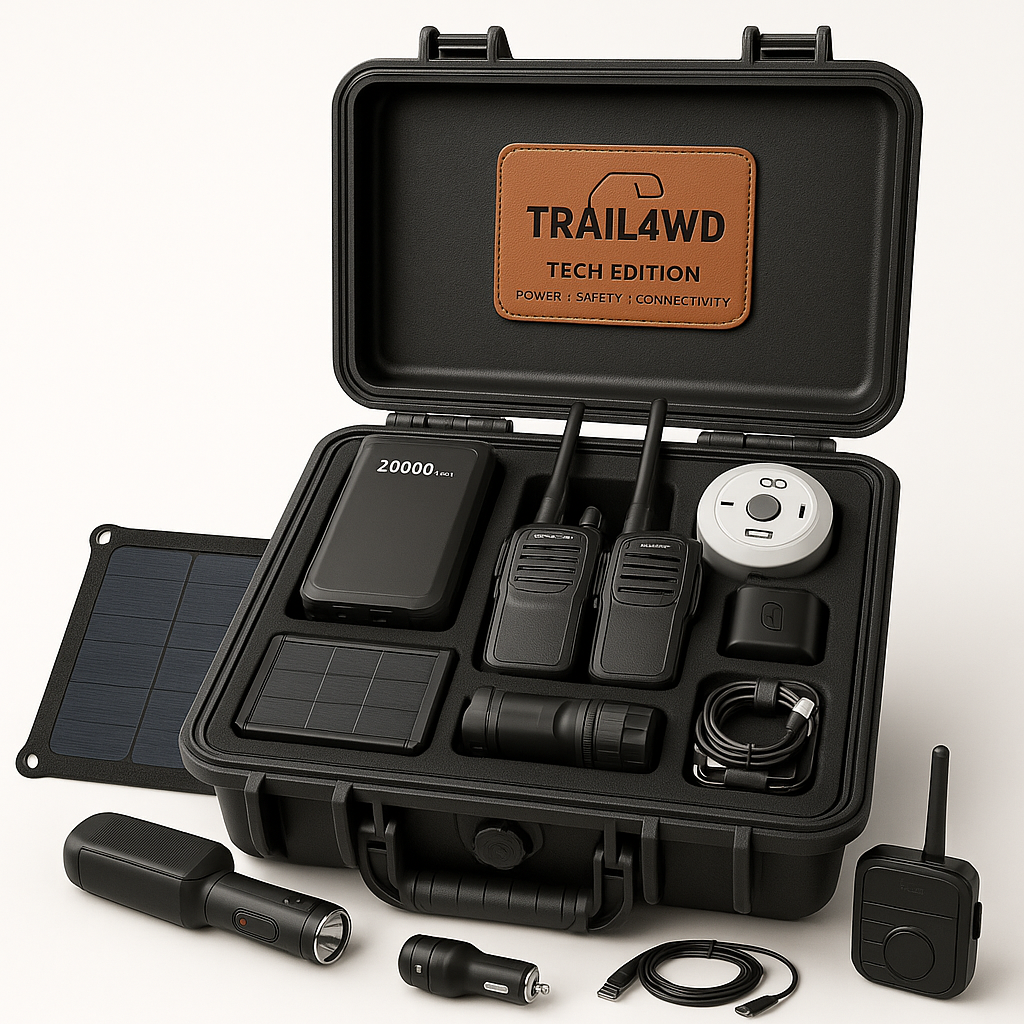 Tech & Power Combo | Solar Kit & Overland Essentials
