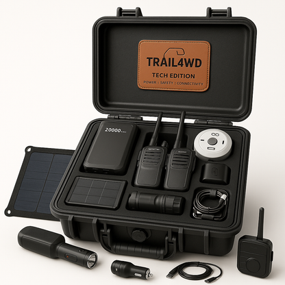 Tech & Power Combo | Solar Kit & Overland Essentials