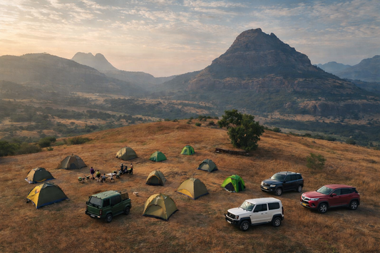 Malshej Mountain Top Camping Experience