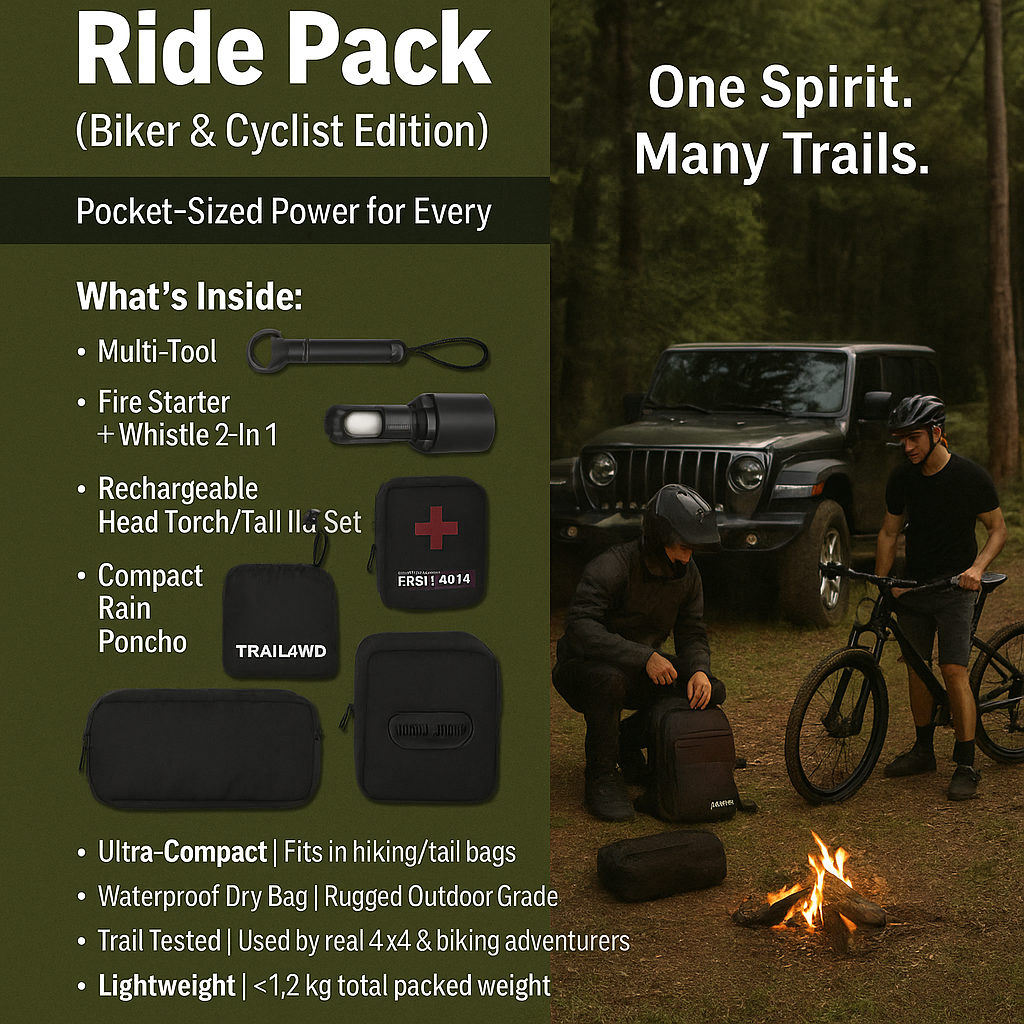 Trail4WD Ride Pack (Biker & Cyclist Edition)
