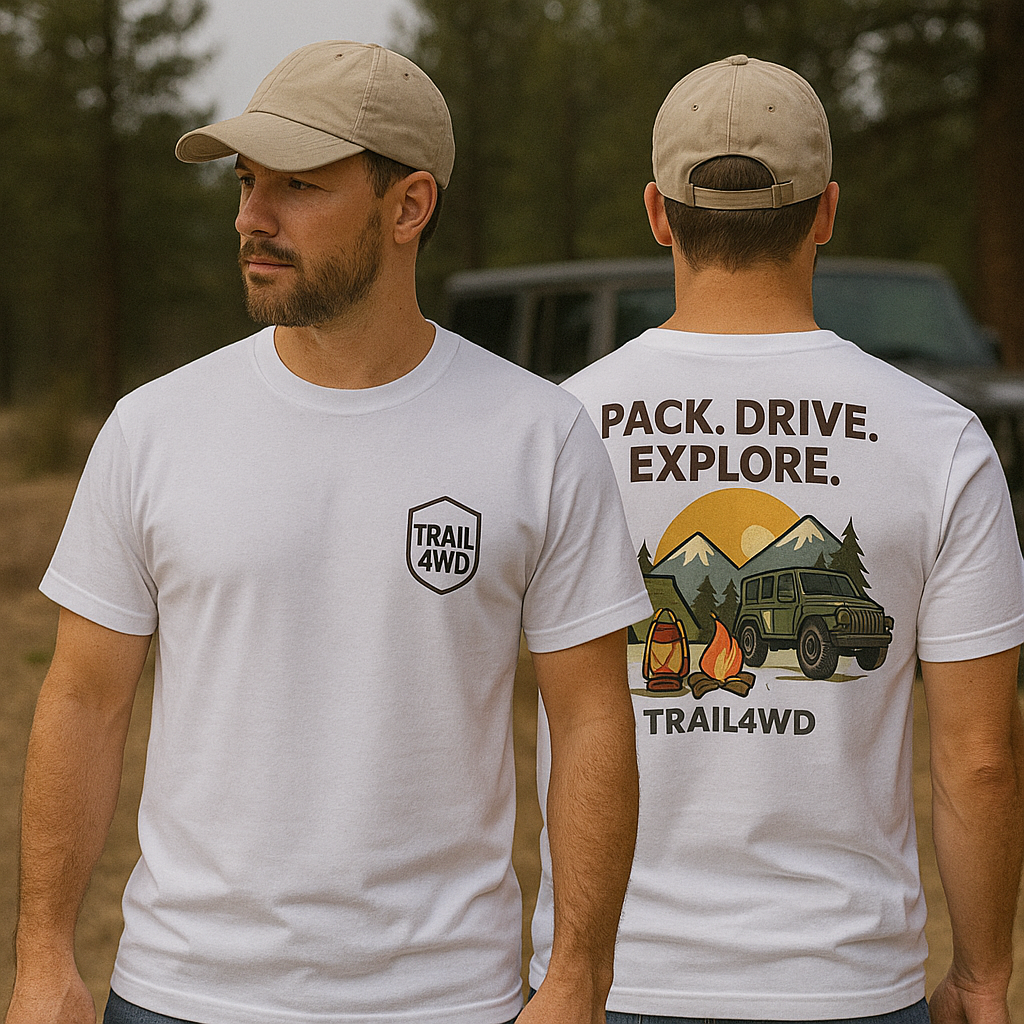 Trail4WD Tees | Overlanding Adventure T-Shirt Combo