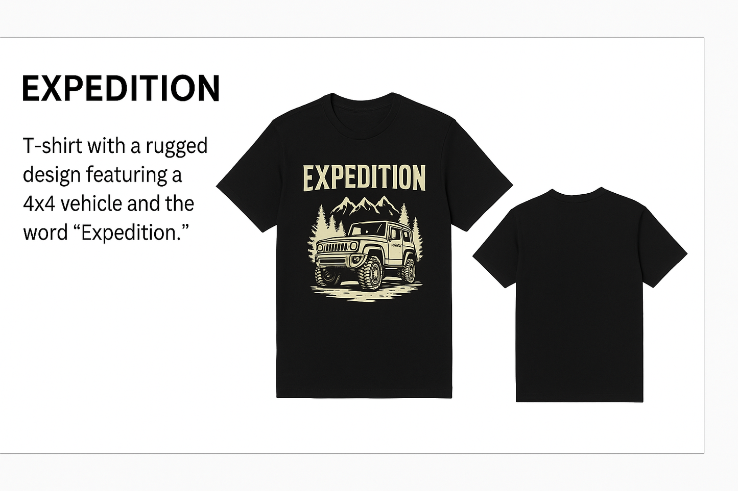 Trail4WD Tees | Overlanding Adventure T-Shirt Combo