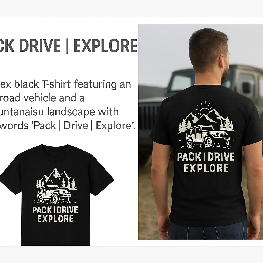 Trail4WD Tees | Overlanding Adventure T-Shirt Combo