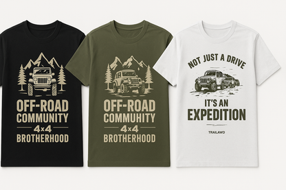 Trail4WD Tees | Overlanding Adventure T-Shirt Combo