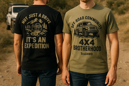 Trail4WD Tees | Overlanding Adventure T-Shirt Combo