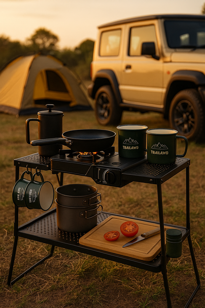 Cook & Camp Combo | Portable Kitchen Kit for Outdoors