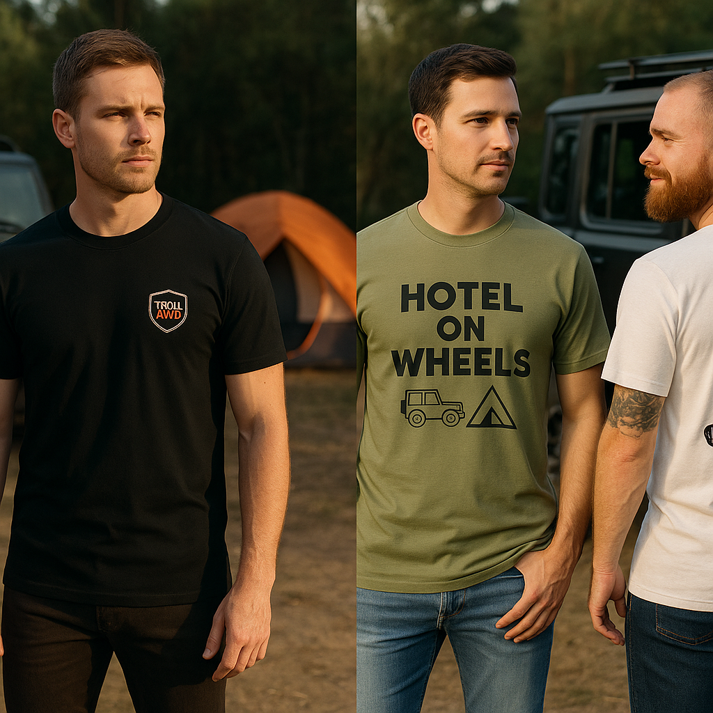 Trail4WD Tees | Overlanding Adventure T-Shirt Combo