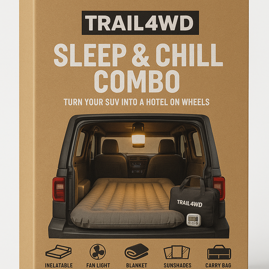 Trail4WD Gear Sleep & Chill Combo – SUV Inflatable Bed Kit