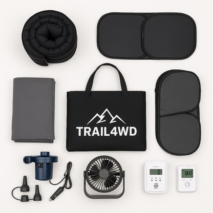 Trail4WD Gear Blanket and Pillows – Comfort Travel Essentials
