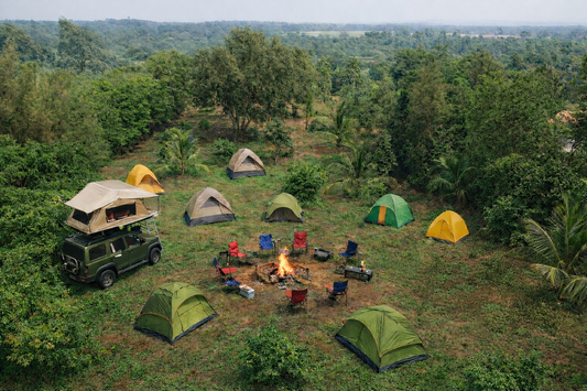 Malshej Riverside Camping Experience