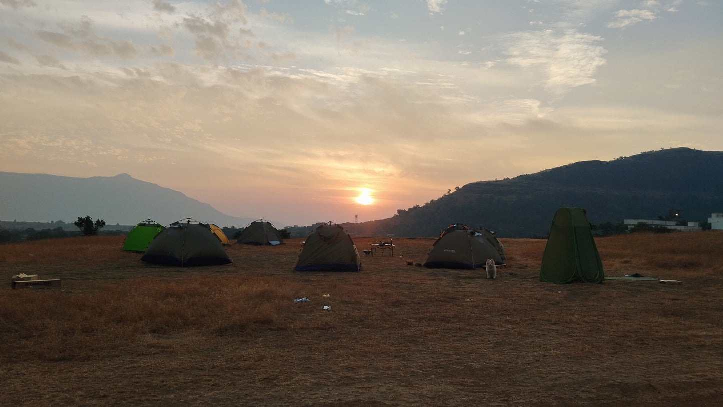 Malshej Mountain Top Camping Experience